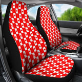 Canada Car Seat Covers Flag Pattern 550317 - YourCarButBetter