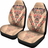 Canada Car Seat Covers Haida Animals 550317 - YourCarButBetter