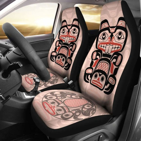 Canada Car Seat Covers Haida Beaver 550317 - YourCarButBetter