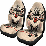 Canada Car Seat Covers Haida Bird 550317 - YourCarButBetter
