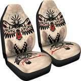 Canada Car Seat Covers Haida Bird 550317 - YourCarButBetter