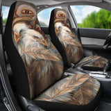 Canada Car Seat Covers Haida Bird 550317 - YourCarButBetter