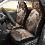 Canada Car Seat Covers Haida Bird 550317 - YourCarButBetter