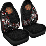 Canada Car Seat Covers Haida Sun Tattoo (Set Of Two) 7 174914 - YourCarButBetter
