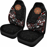 Canada Car Seat Covers Haida Sun Tattoo (Set Of Two) 7 174914 - YourCarButBetter