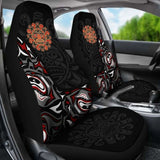 Canada Car Seat Covers Haida Sun Tattoo (Set Of Two) 7 174914 - YourCarButBetter
