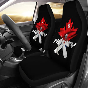 Canada Car Seat Covers Canada Hockey Player Maple Leaf 550317 - YourCarButBetter
