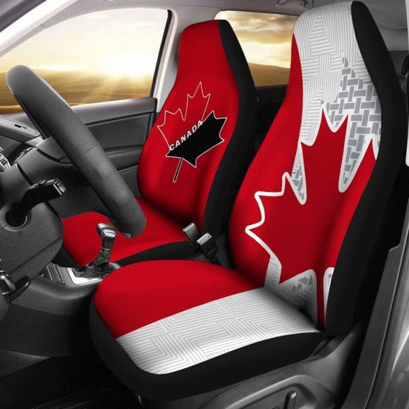 Canada Car Seat Covers - Maple Leaf Special 174914 - YourCarButBetter