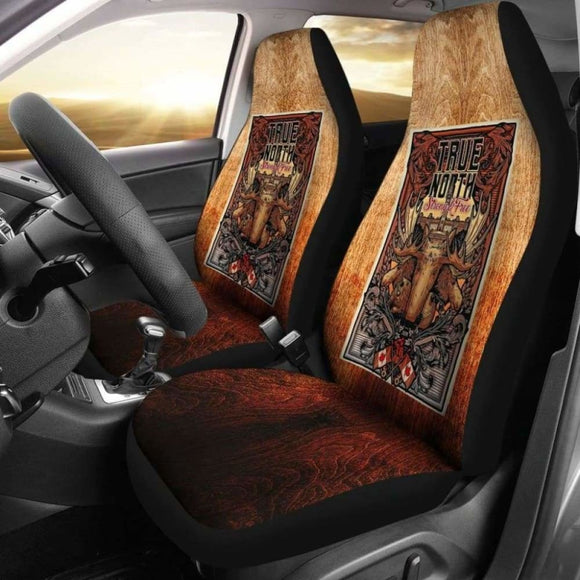 Canada Car Seat Covers True North Strong And Free Poster 7 174510 - YourCarButBetter