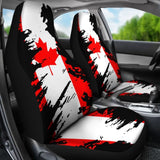 Canada Flag Painting Car Seat Cover 2 550317 - YourCarButBetter