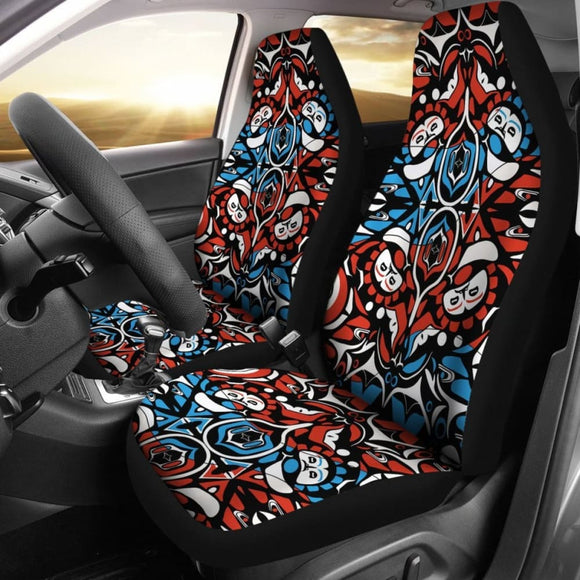 Canada Haida Pattern Car Seat Covers 6 550317 - YourCarButBetter