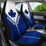 Canada In Me Blue Car Seat Covers Zipper Style2 550317 - YourCarButBetter