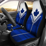 Canada In Me Blue Car Seat Covers Zipper Style2 550317 - YourCarButBetter