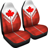 Canada In Me Red Car Seat Covers Zipper Style2 550317 - YourCarButBetter
