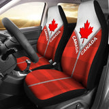 Canada In Me Red Car Seat Covers Zipper Style2 550317 - YourCarButBetter