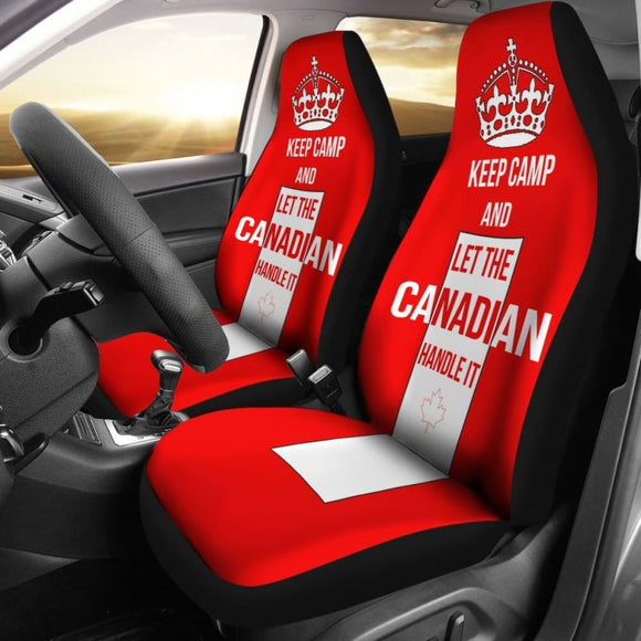 Canada Keep Camp Car Seat Cover 550317 - YourCarButBetter
