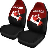 Canada Map Special Car Seat Covers 550317 - YourCarButBetter