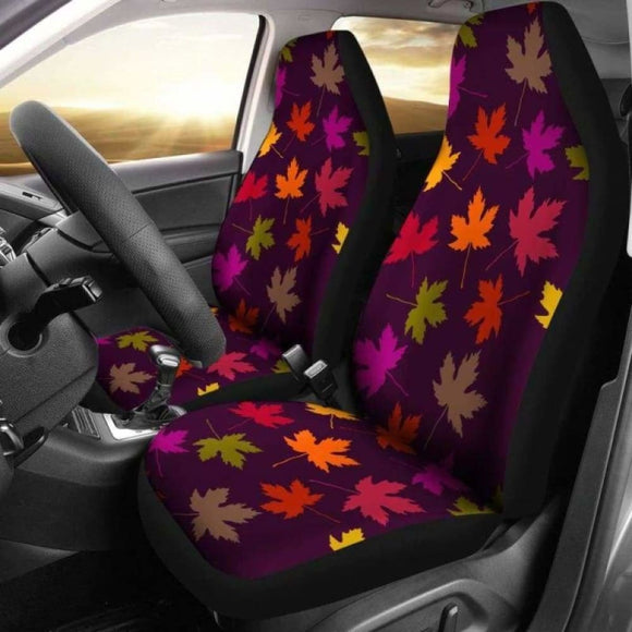 Canada Maple Leaf Car Seat Cover 03 8 174914 - YourCarButBetter