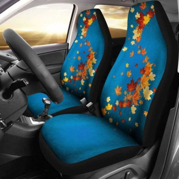 Canada Maple Leaf Car Seat Covers 01 4 174914 - YourCarButBetter