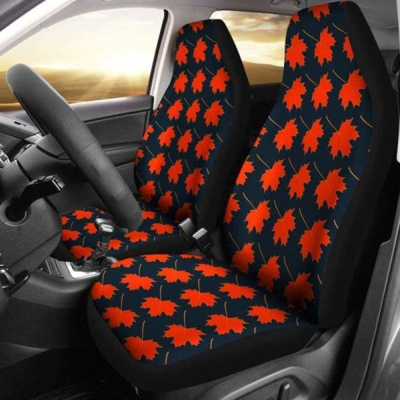 Canada Maple Leaf Car Seat Covers 01 9 174914 - YourCarButBetter