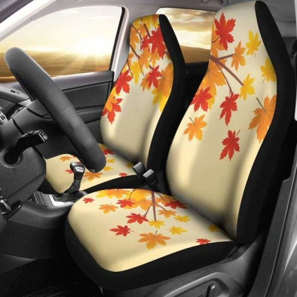 Canada Maple Leaf Car Seat Covers 02 9 174914 - YourCarButBetter