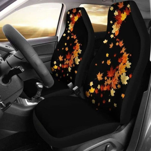 Canada Maple Leaf Car Seat Covers 04 4 174914 - YourCarButBetter