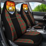 Canada New Brunswick Coat Of Arms Golden Car Seat Covers Amazing 105905 - YourCarButBetter