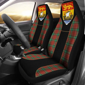 Canada New Brunswick Coat Of Arms Golden Car Seat Covers Amazing 105905 - YourCarButBetter