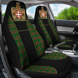 Canada Newfoundland & Labrador Coat Of Arms Golden Car Seat Covers 1 181703 - YourCarButBetter