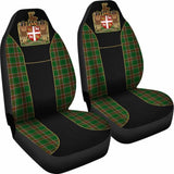 Canada Newfoundland & Labrador Coat Of Arms Golden Car Seat Covers 1 181703 - YourCarButBetter