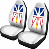 Canada Newfoundland & Labrador Flag Car Seat Covers 1 181703 - YourCarButBetter