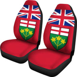 Canada Ontario Flag Car Seat Covers 550317 - YourCarButBetter