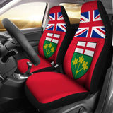 Canada Ontario Flag Car Seat Covers 550317 - YourCarButBetter