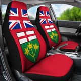 Canada Ontario Flag Car Seat Covers 550317 - YourCarButBetter