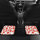 Canada Pattern Print Design 02 Front And Back Car Mats 550317 - YourCarButBetter