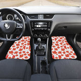 Canada Pattern Print Design 02 Front And Back Car Mats 550317 - YourCarButBetter