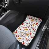 Canada Pattern Print Design 03 Front And Back Car Mats 550317 - YourCarButBetter