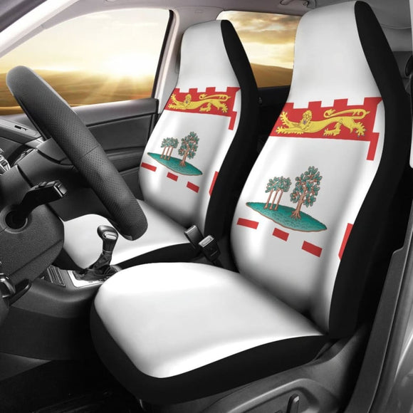 Canada Prince Edward Island Flag Car Seat Covers 550317 - YourCarButBetter