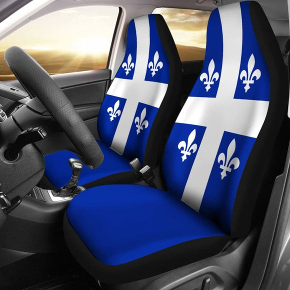Canada Quebec Flag Car Seat Covers 550317 - YourCarButBetter