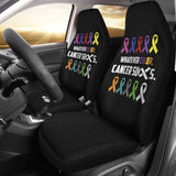 Cancer Whatever Color Cancer Suck Car Seat Cover 210101 - YourCarButBetter