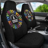 Cancer Whatever Color Cancer Suck Car Seat Covers 210101 - YourCarButBetter