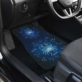 Cancer Zodiac Sign Car Floor Mats Amazing Gift 211902 - YourCarButBetter