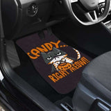 Candy Right Meow Halloween Car Floor Mats 102802 - YourCarButBetter