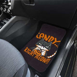 Candy Right Meow Halloween Car Floor Mats 102802 - YourCarButBetter