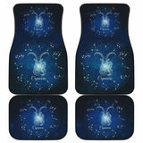 Capricorn Zodiac Sign Car Floor Mats Amazing Gift 211902 - YourCarButBetter