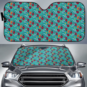 Car Auto Sun Shade Red Ladybug Amazing Gift Idea 210901 - YourCarButBetter