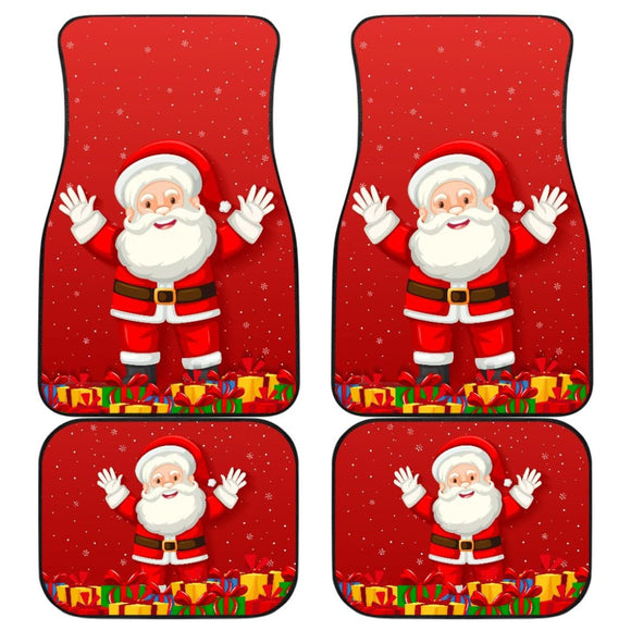 Car Floor Mats Christmas Santa Claus 211603 - YourCarButBetter