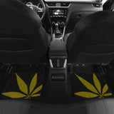 Car Floor Mats Green Reggae Rasta Red Lion Jamaica 210302 - YourCarButBetter