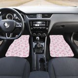 Car Floor Mats Pink Ribbon For Breast Cancer Awareness 210603 - YourCarButBetter