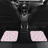 Car Floor Mats Pink Ribbon For Breast Cancer Awareness 210603 - YourCarButBetter